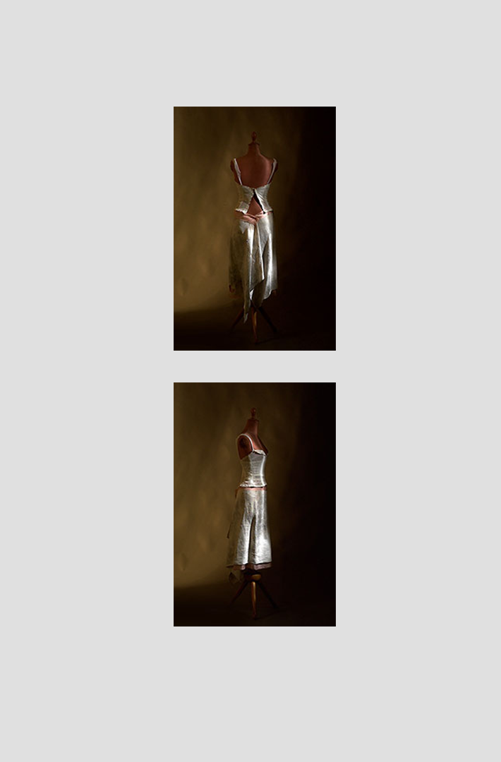 Lucia Gatti Fashion Designer Completo Toulle dettagli